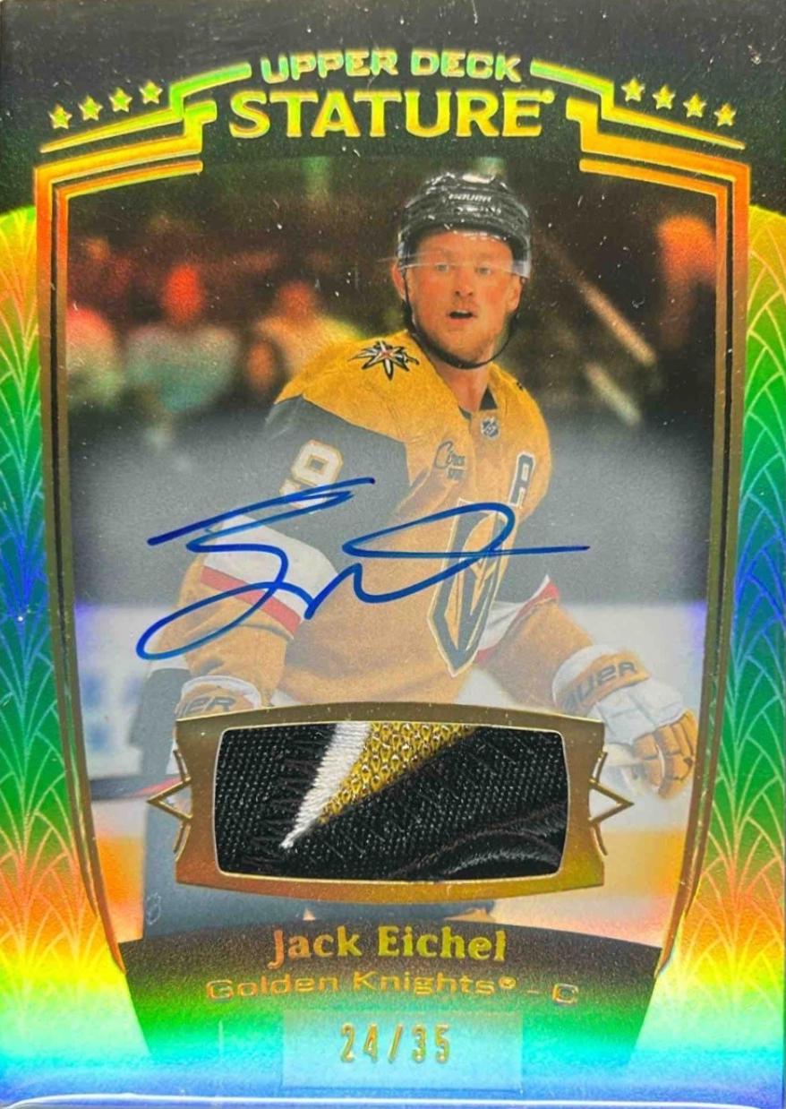 Jack Eichel [Green Autograph Memorabilia] #7