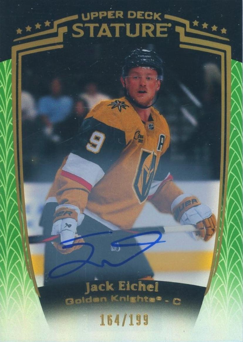 Jack Eichel [Green Autograph] #7