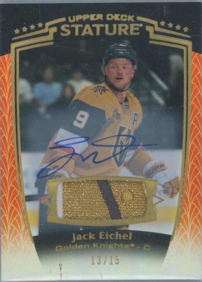 Jack Eichel [Orange Autograph Memorabilia] #7