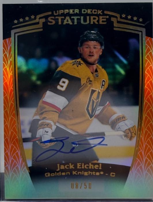 Jack Eichel [Orange Autograph] #7