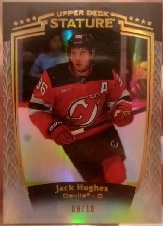 Jack Hughes [Black] #12