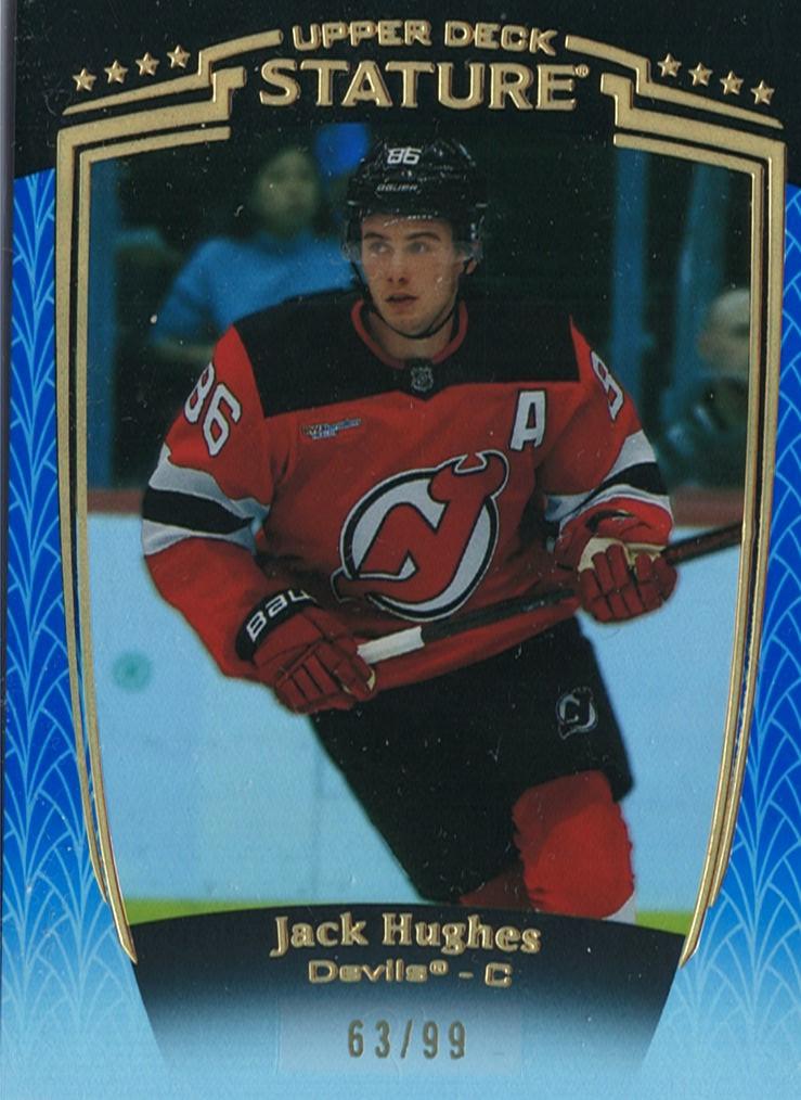 Jack Hughes [Blue] #12