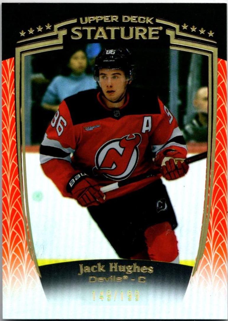 Jack Hughes [Orange] #12