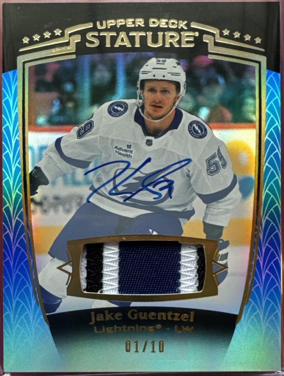 Jake Guentzel [Blue Autograph Memorabilia] #16