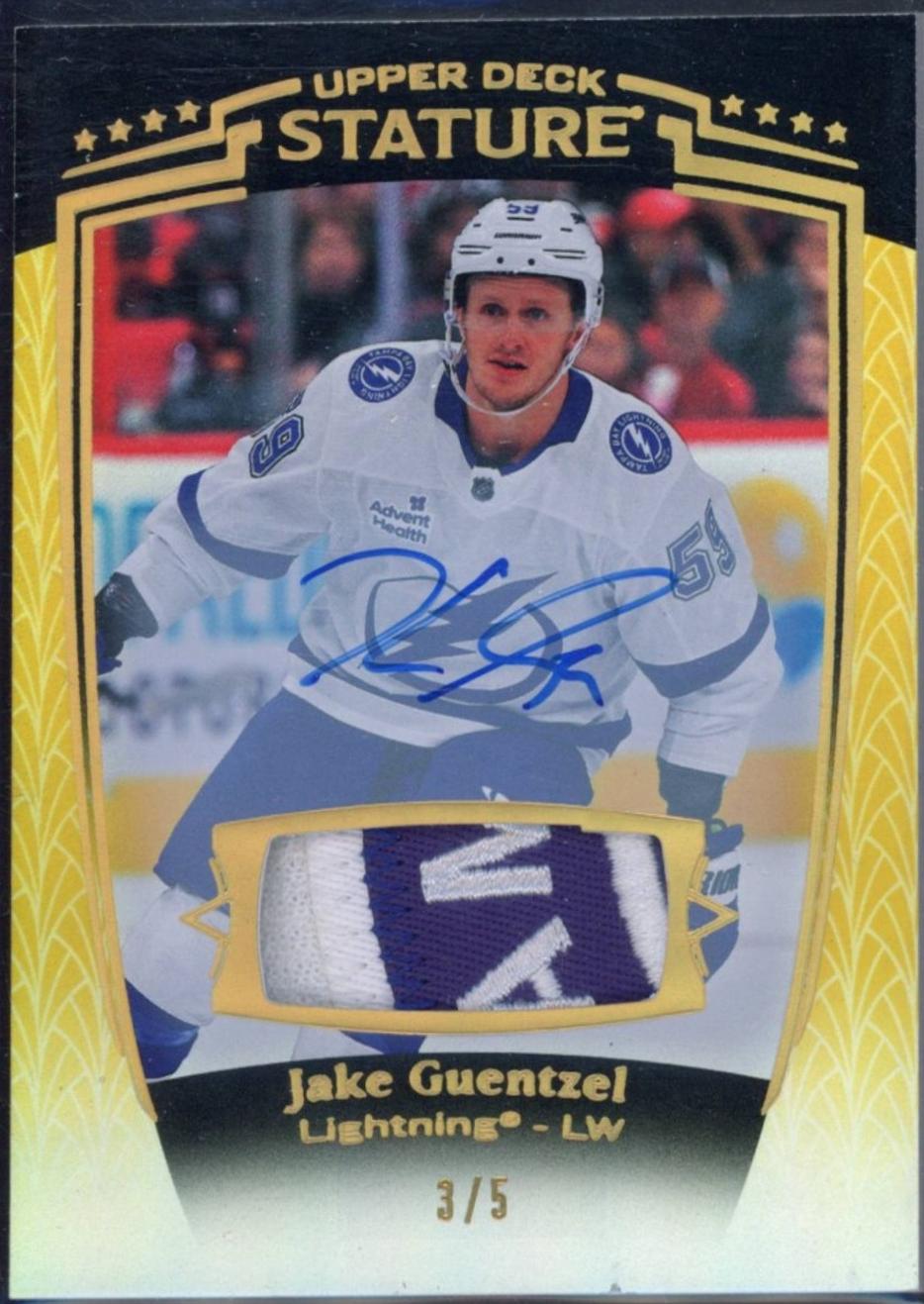 Jake Guentzel [Gold Autograph Memorabilia] #16