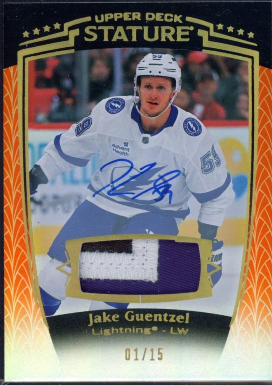 Jake Guentzel [Orange Autograph Memorabilia] #16