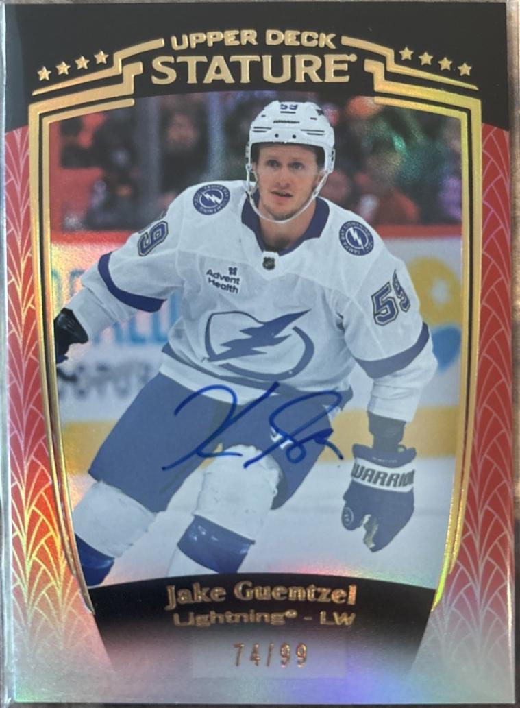 Jake Guentzel [Red Autograph] #16