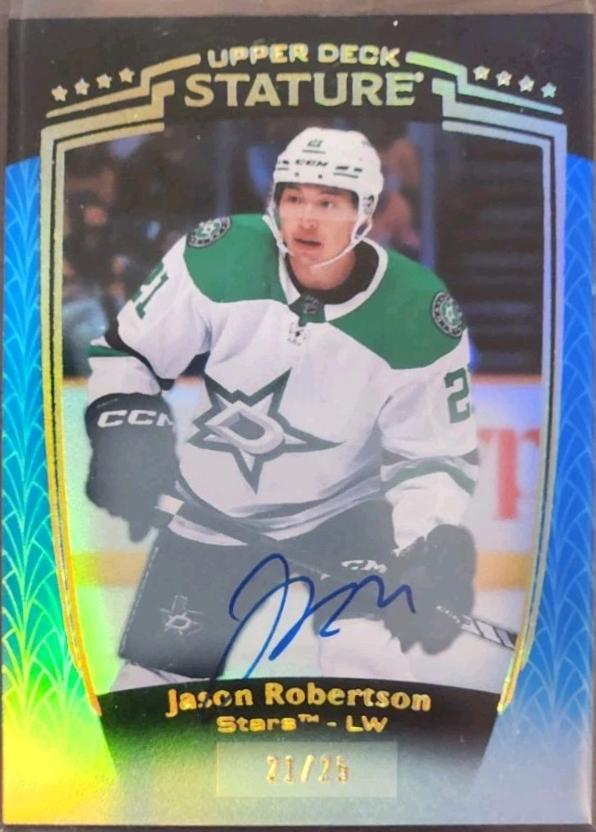 Jason Robertson [Blue Autograph] #20