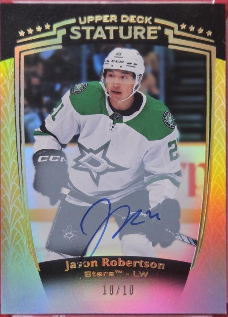Jason Robertson [Gold Autograph] #20