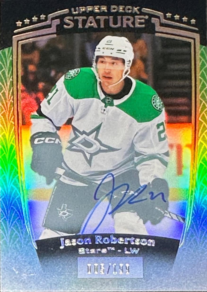Jason Robertson [Green Autograph] #20