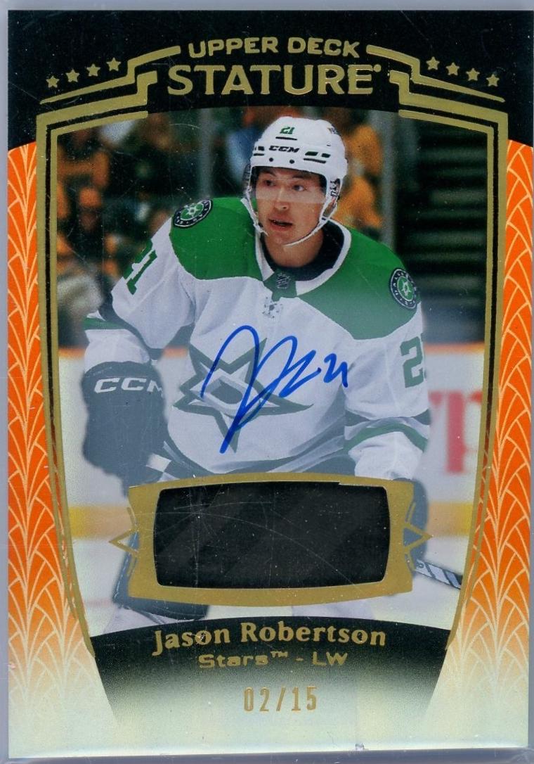 Jason Robertson [Orange Autograph Memorabilia] #20