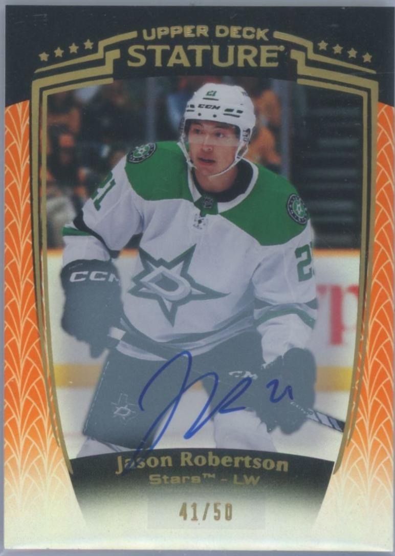 Jason Robertson [Orange Autograph] #20