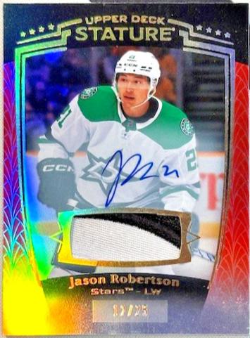 Jason Robertson [Red Autograph Memorabilia] #20