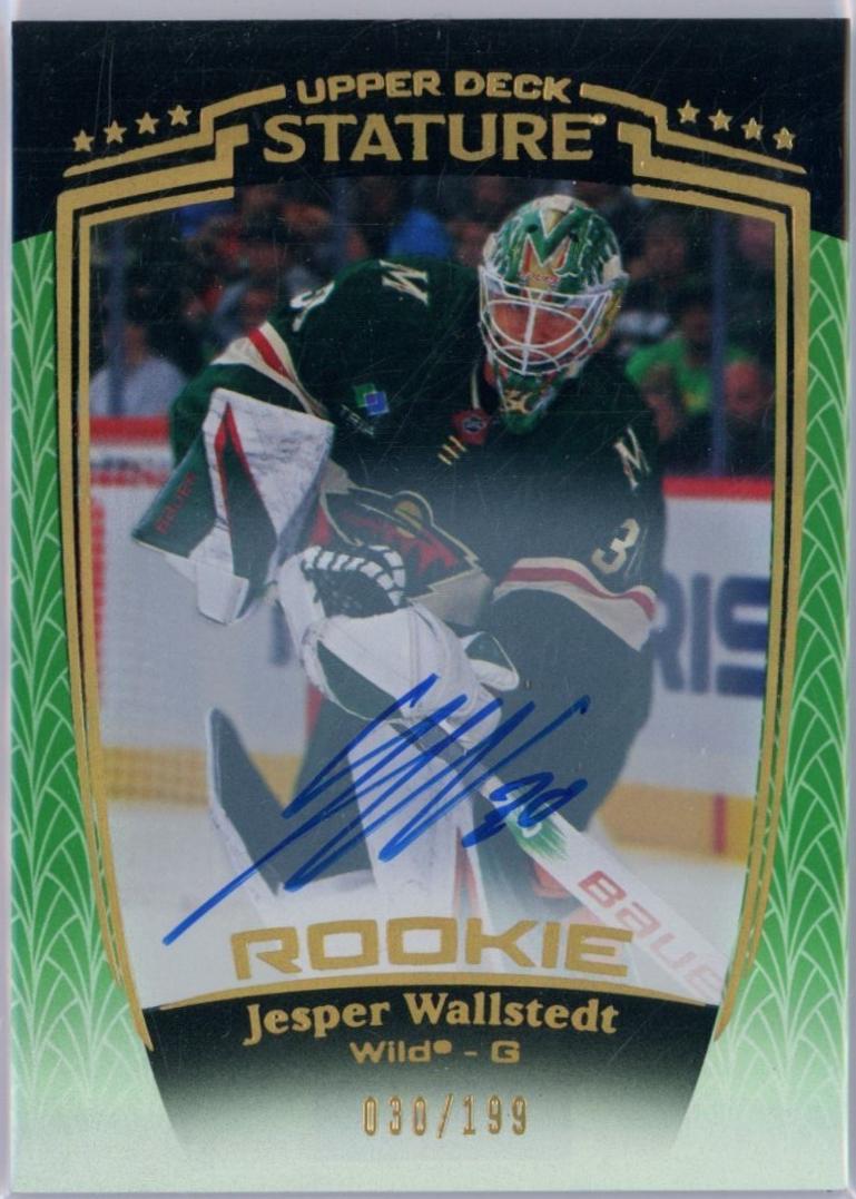 Jesper Wallstedt [Green Autograph] #41