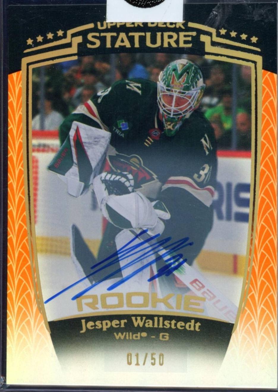 Jesper Wallstedt [Orange Autograph] #41