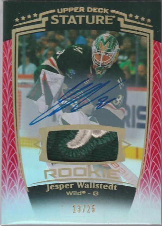 Jesper Wallstedt [Red Autograph Memorabilia] #41