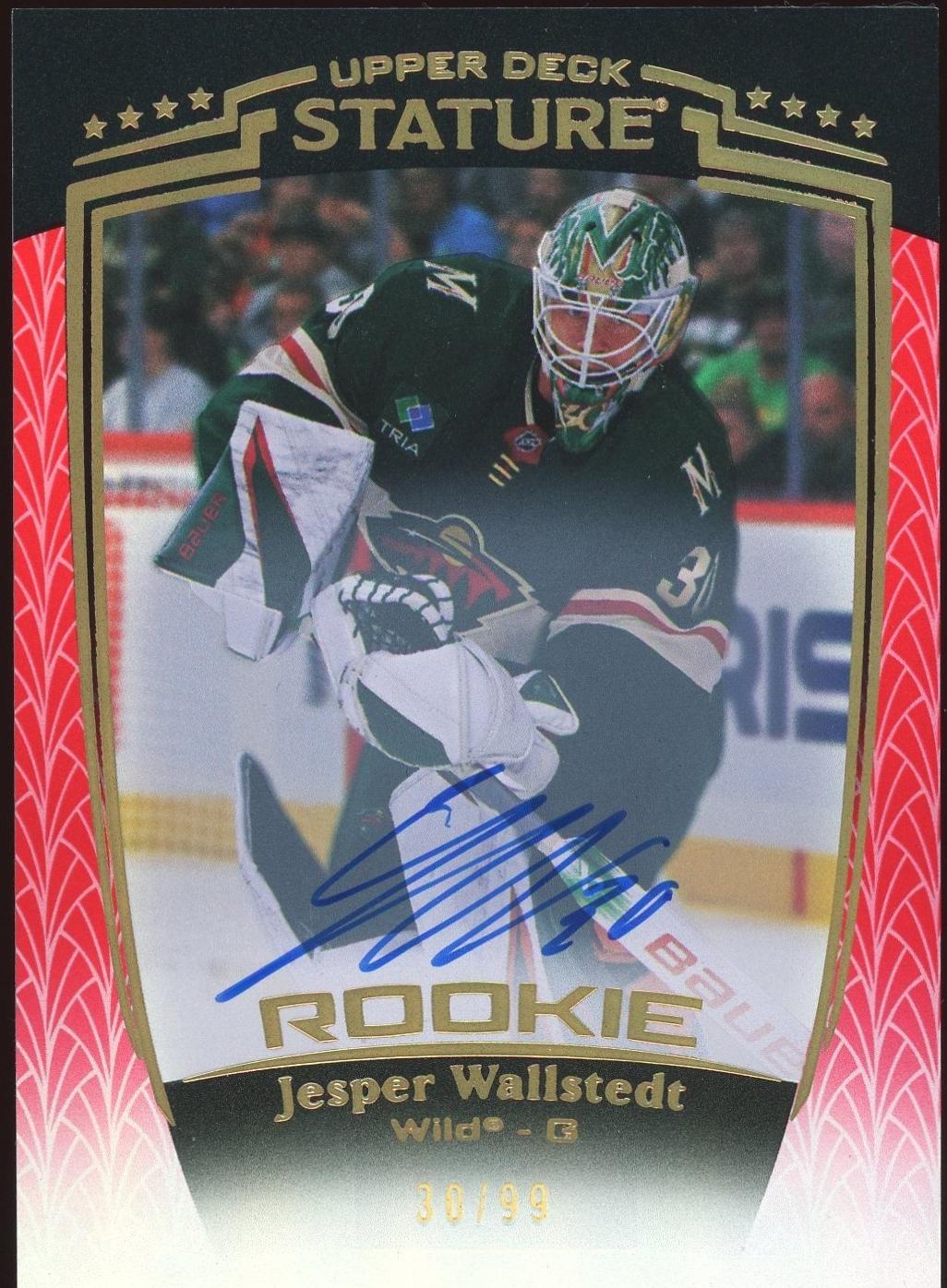 Jesper Wallstedt [Red Autograph] #41