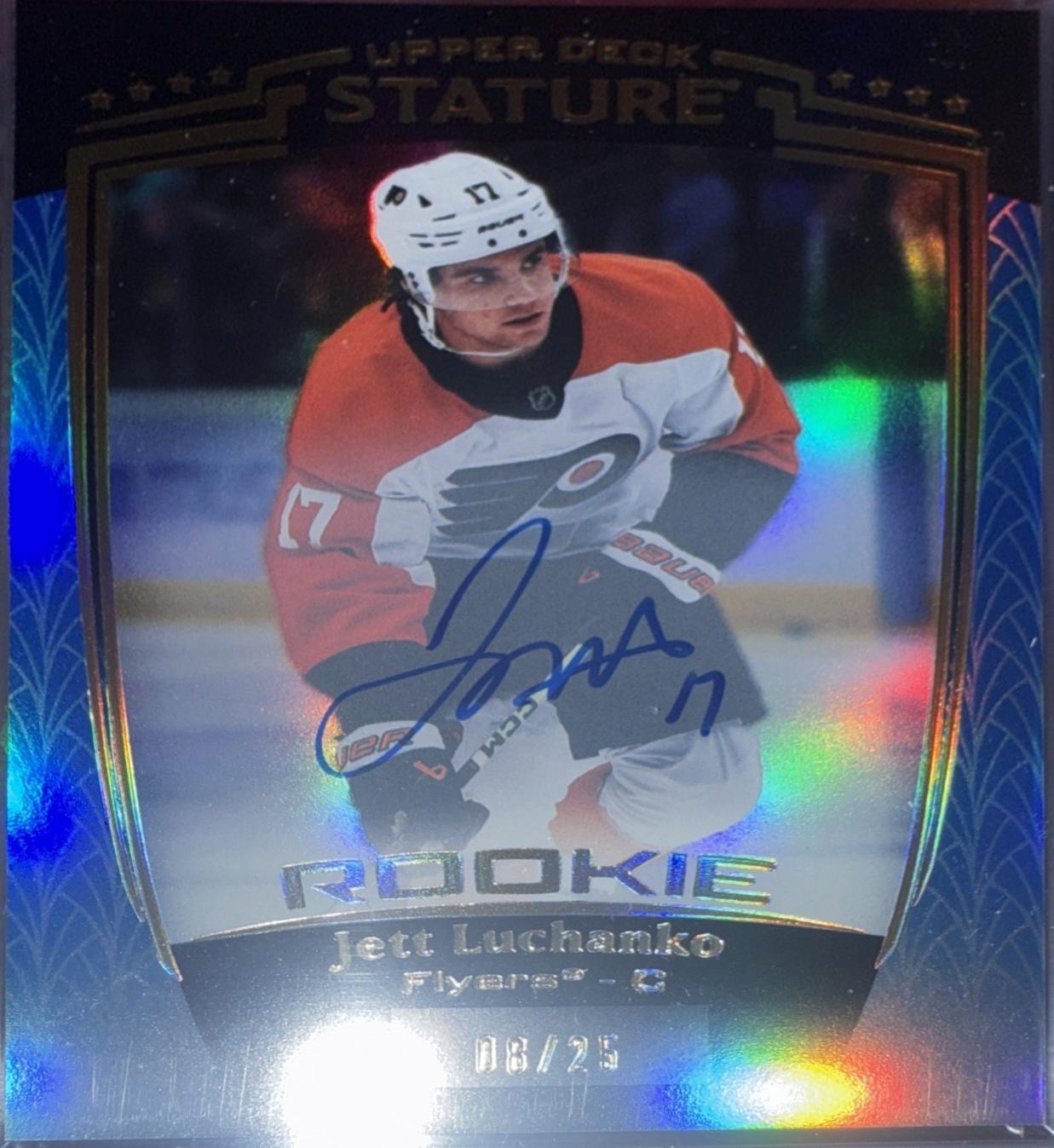 Jett Luchanko [Blue Autograph] #35