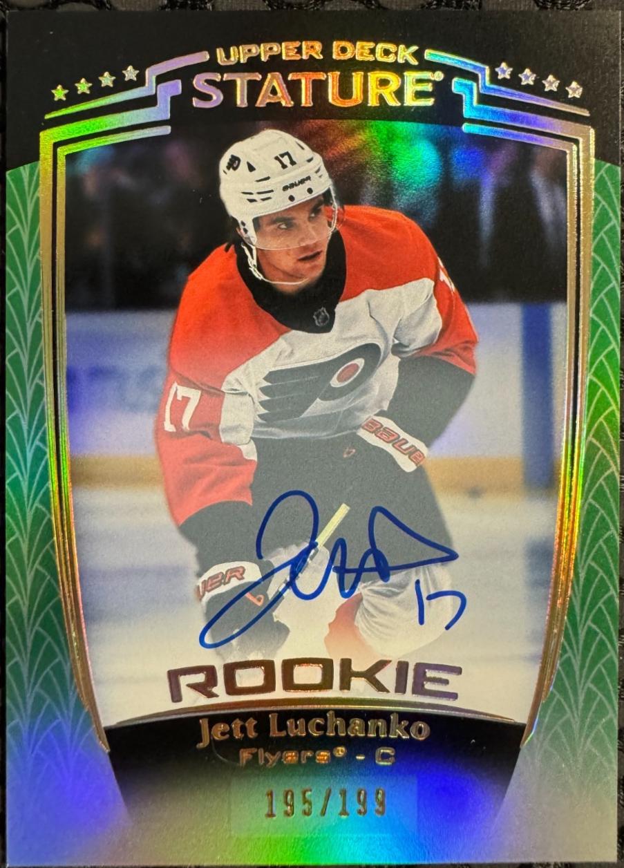 Jett Luchanko [Green Autograph] #35