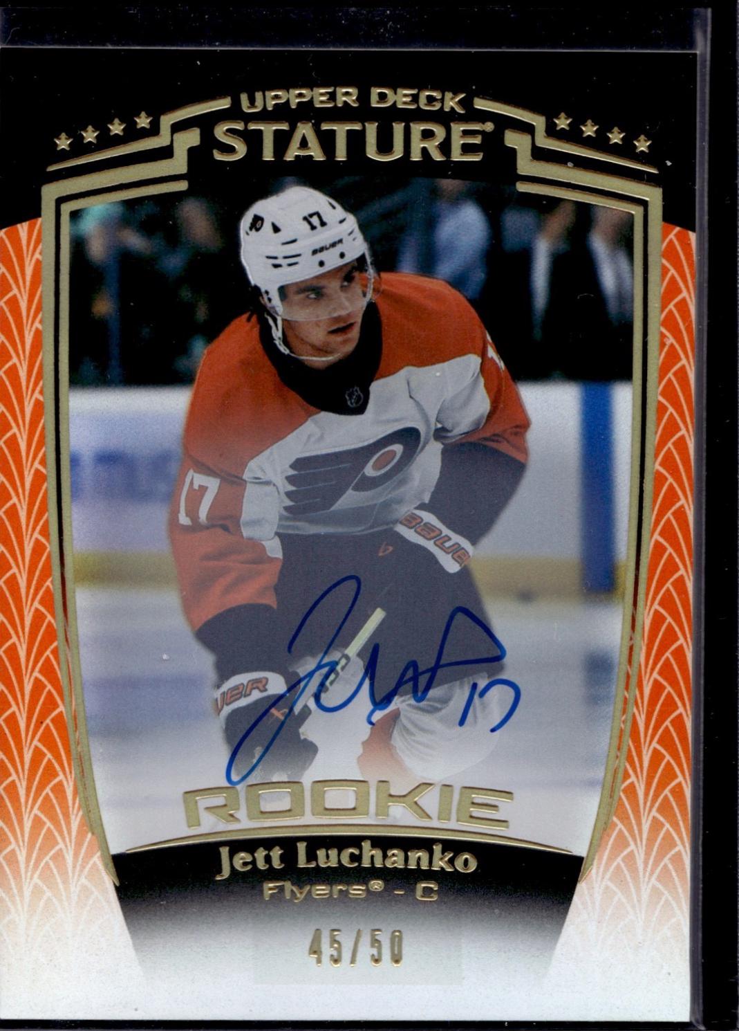 Jett Luchanko [Orange Autograph] #35