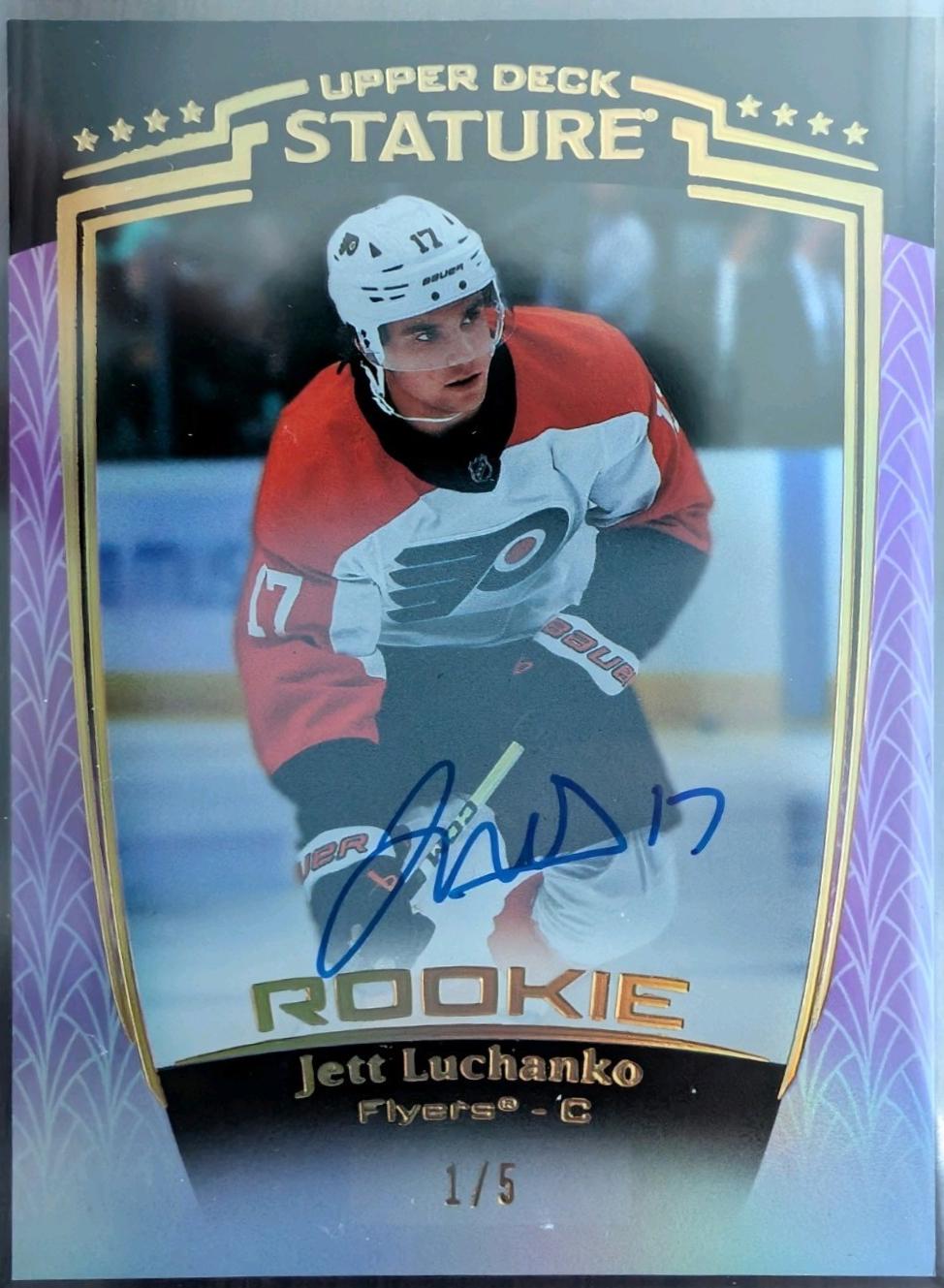 Jett Luchanko [Purple Autograph] #35