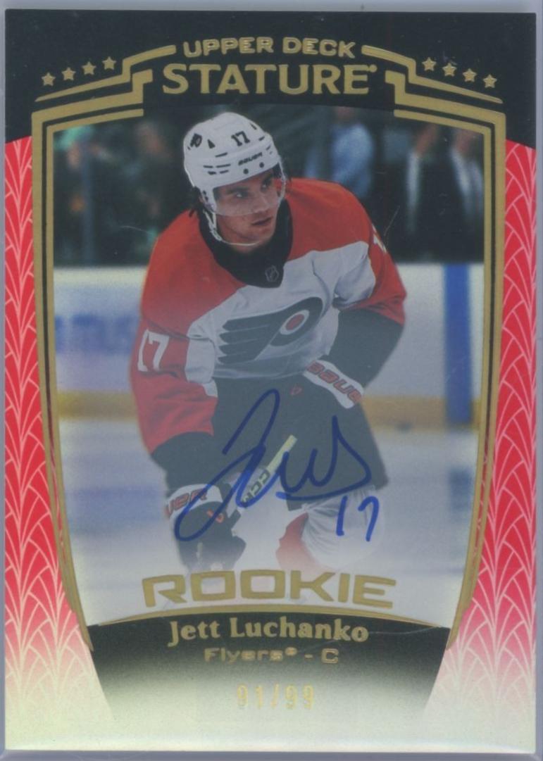 Jett Luchanko [Red Autograph] #35