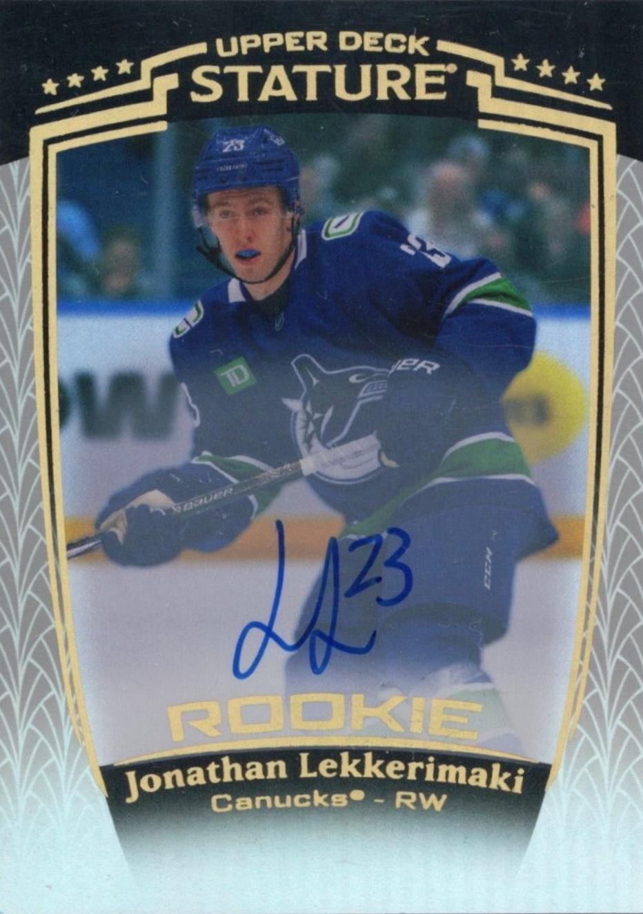 Jonathan Lekkerimaki [Autograph] #40