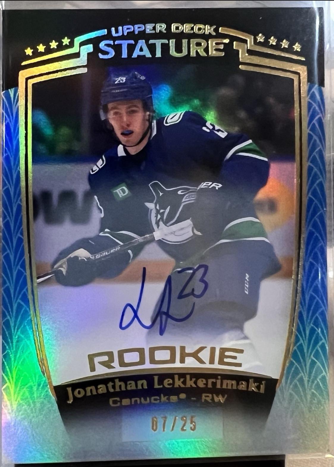 Jonathan Lekkerimaki [Blue Autograph] #40