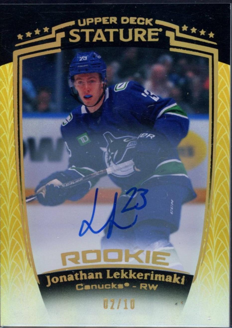 Jonathan Lekkerimaki [Gold Autograph] #40