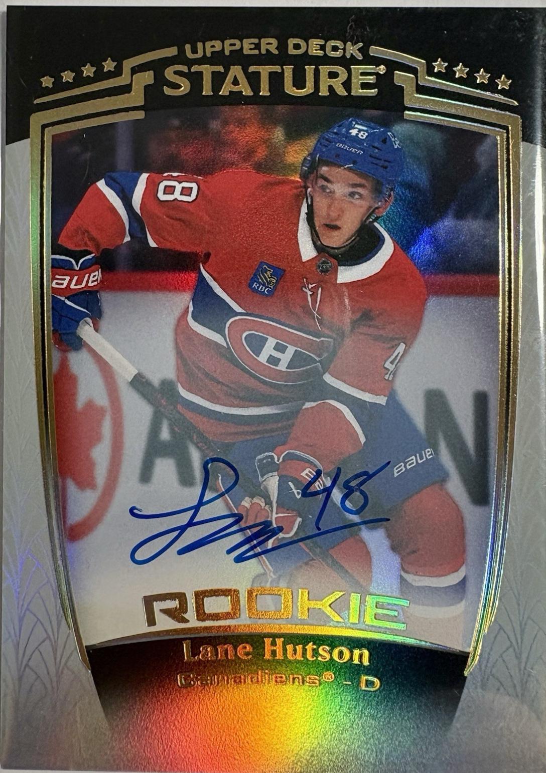 Lane Hutson [Autograph] #50