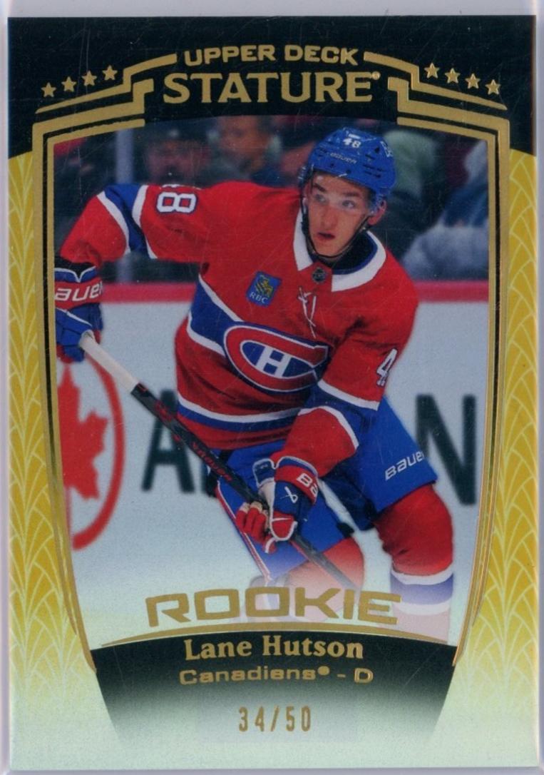 Lane Hutson [Gold] #50