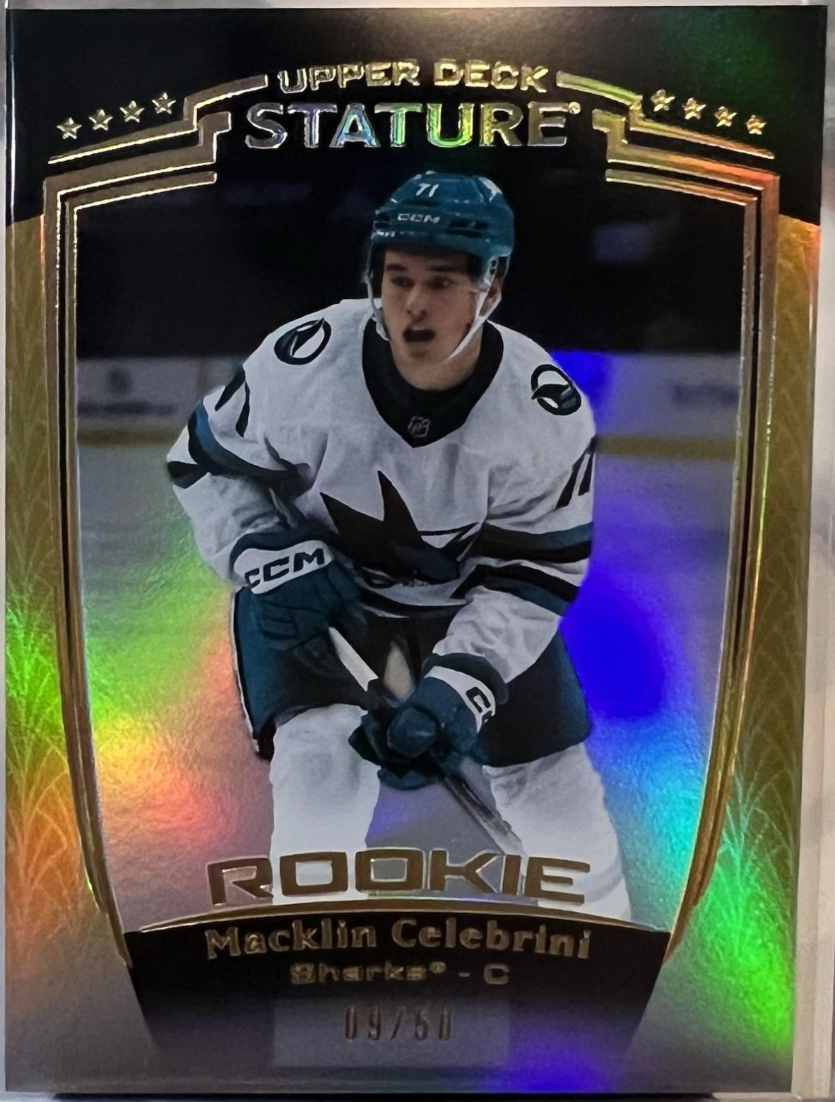 Macklin Celebrini [Gold] #31