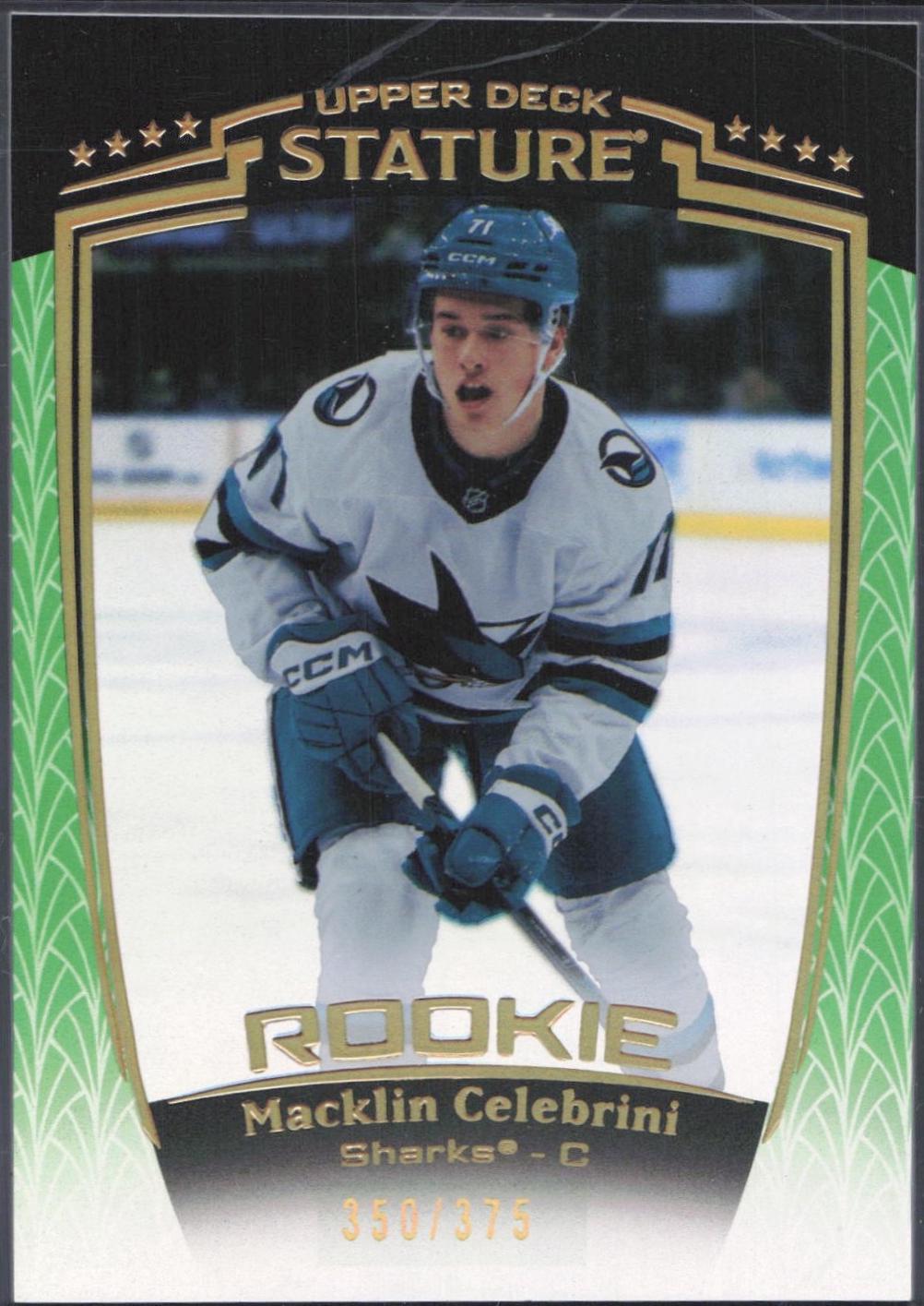Macklin Celebrini [Green] #31