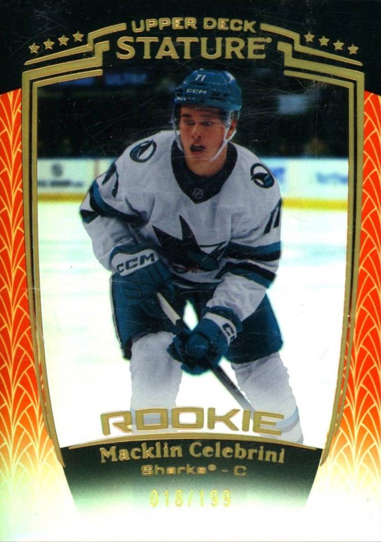 Macklin Celebrini [Orange] #31