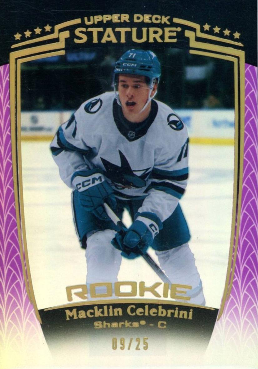 Macklin Celebrini [Purple] #31