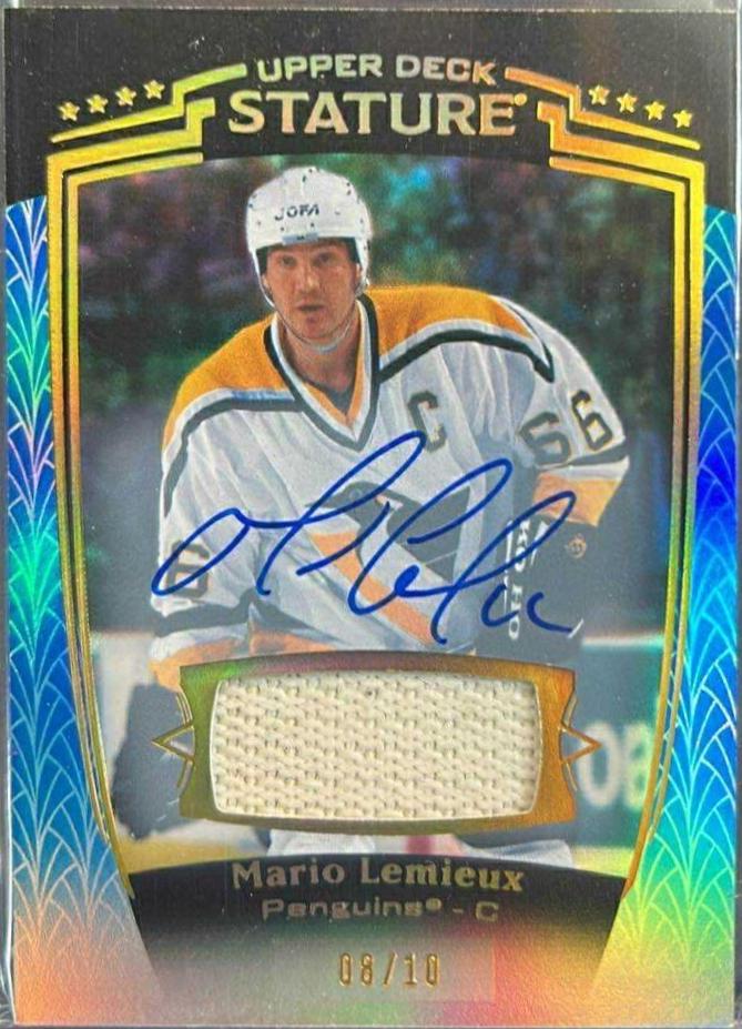 Mario Lemieux [Blue Autograph Memorabilia] #30