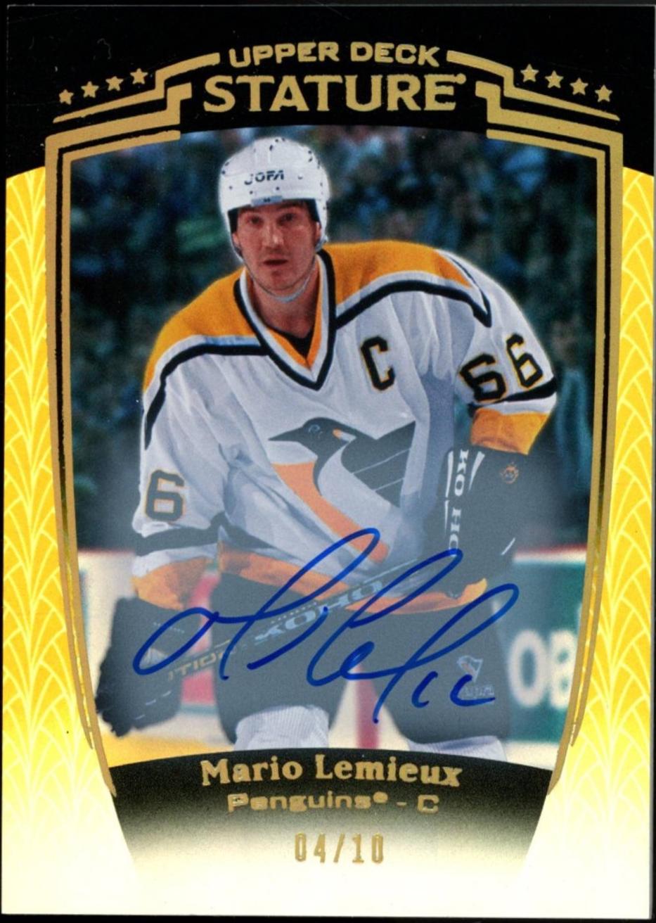 Mario Lemieux [Gold Autograph] #30