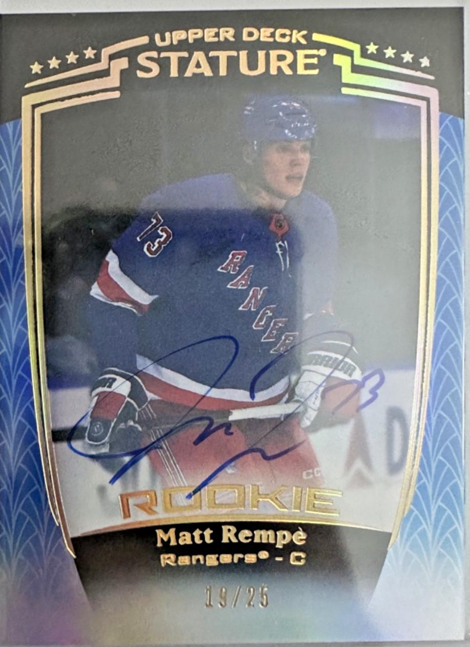 Matt Rempe [Blue Autograph] #42