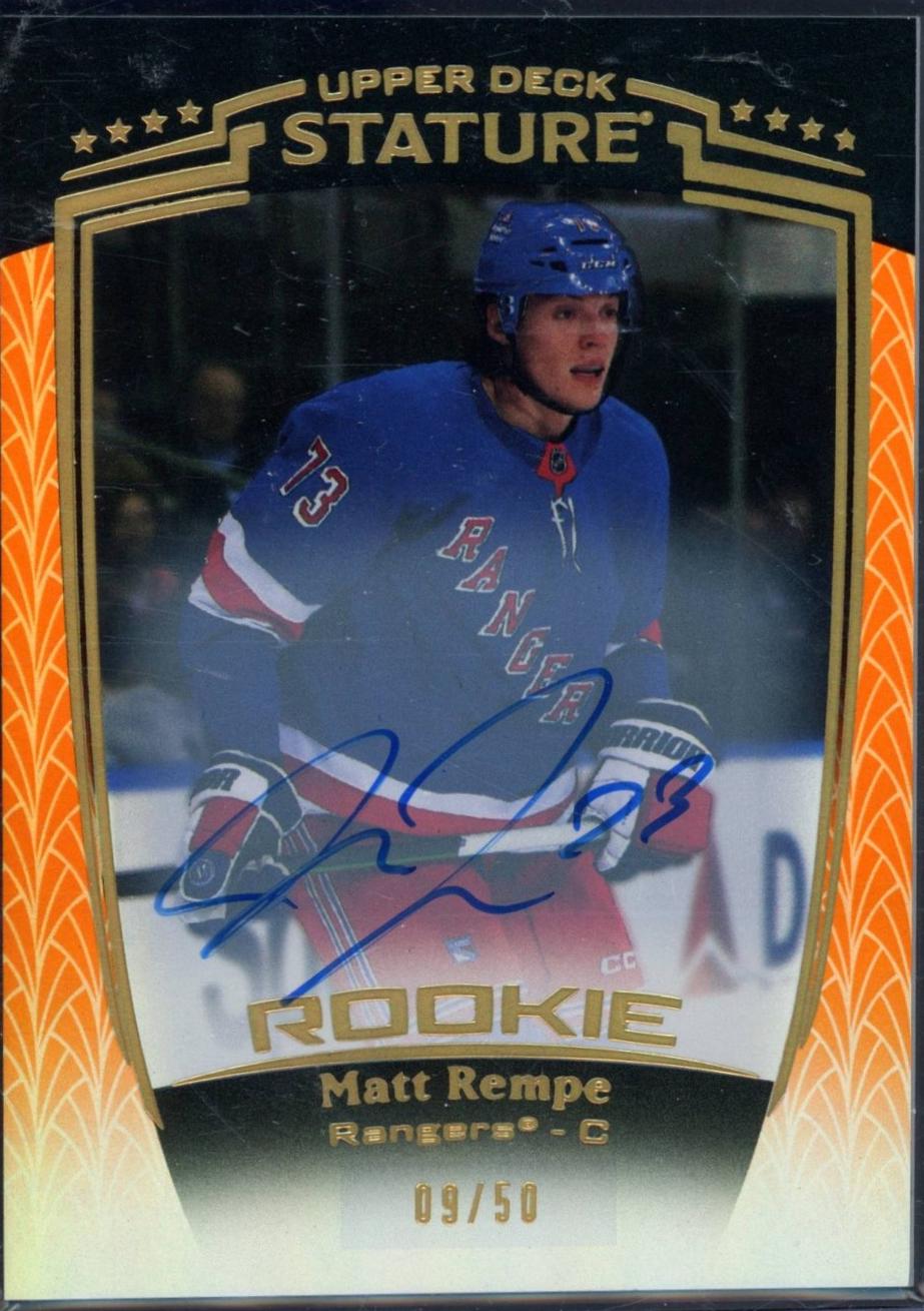 Matt Rempe [Orange Autograph] #42