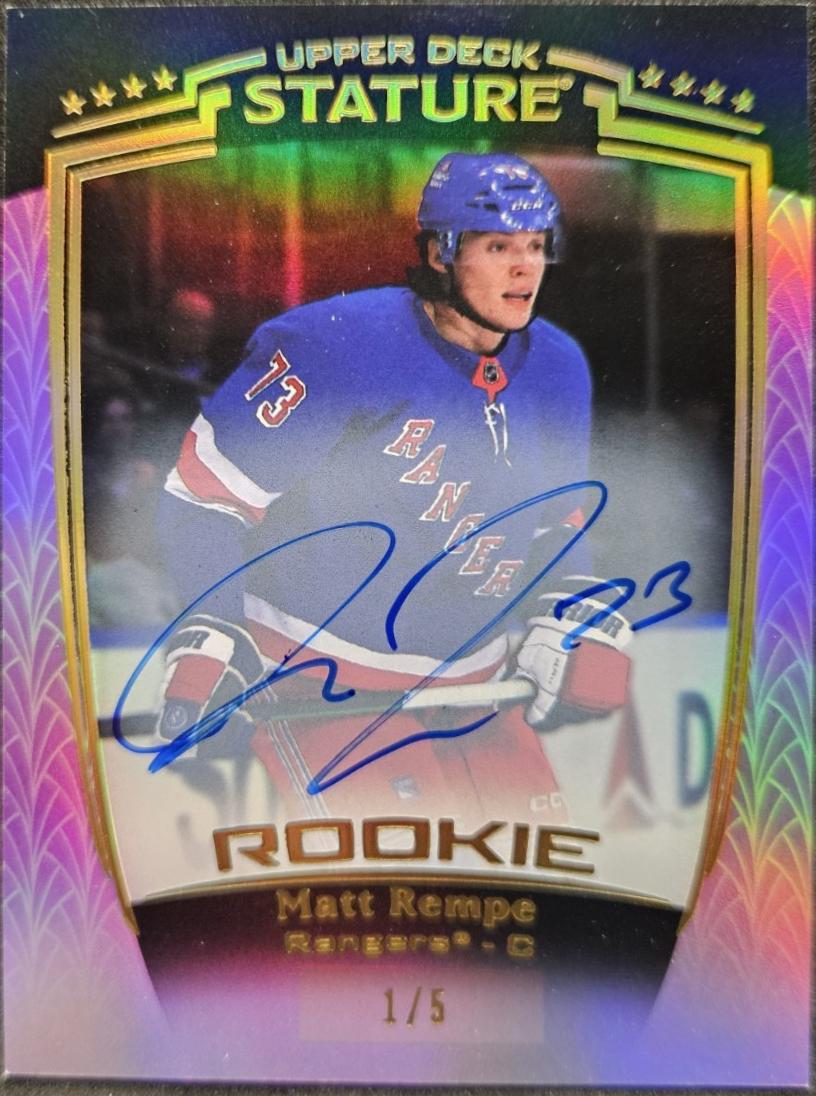 Matt Rempe [Purple Autograph] #42