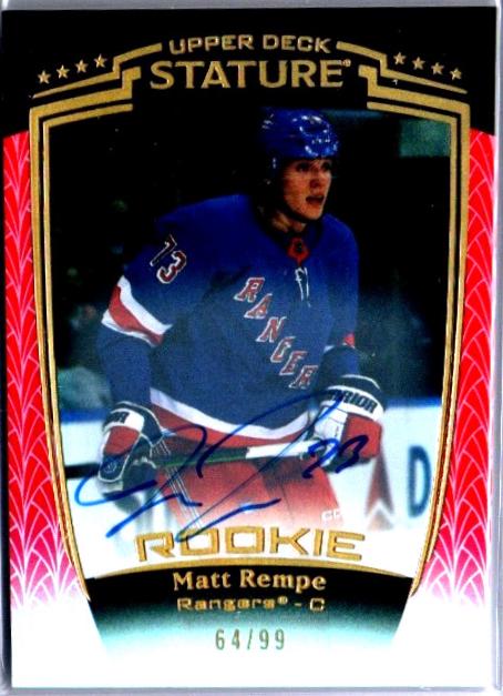 Matt Rempe [Red Autograph] #42