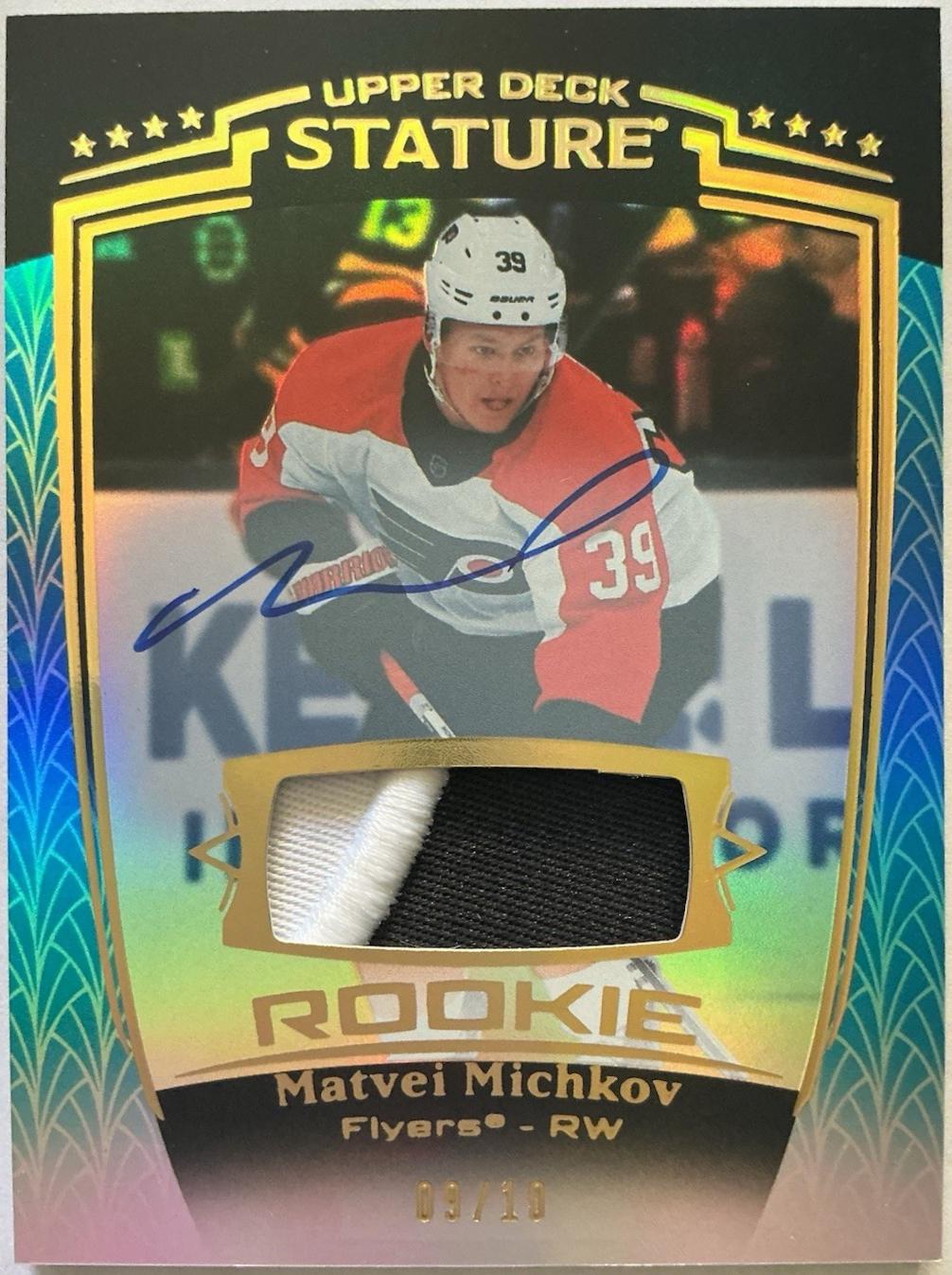 Matvei Michkov [Blue Autograph Memorabilia] #32