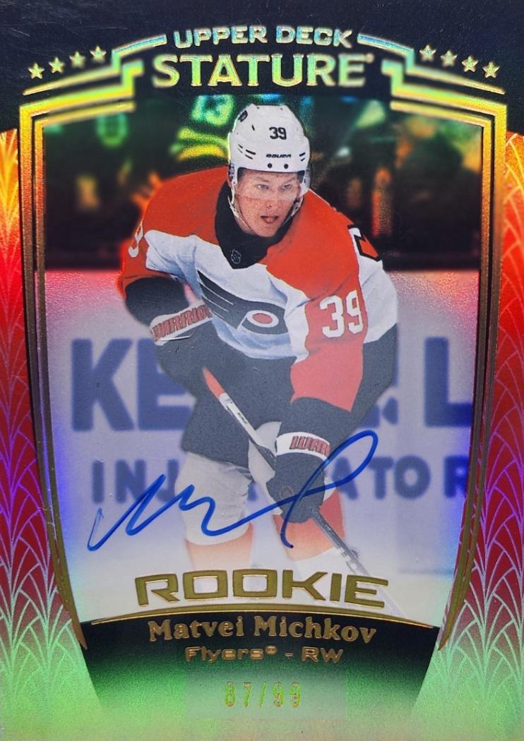 Matvei Michkov [Red Autograph] #32