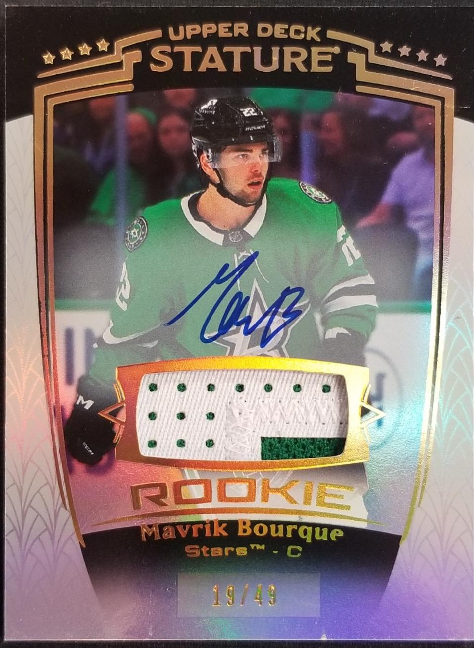 Mavrik Bourque [Autograph Memorabilia] #46