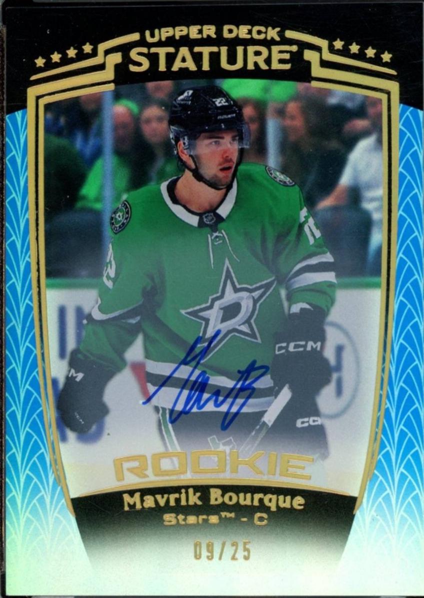 Mavrik Bourque [Blue Autograph] #46
