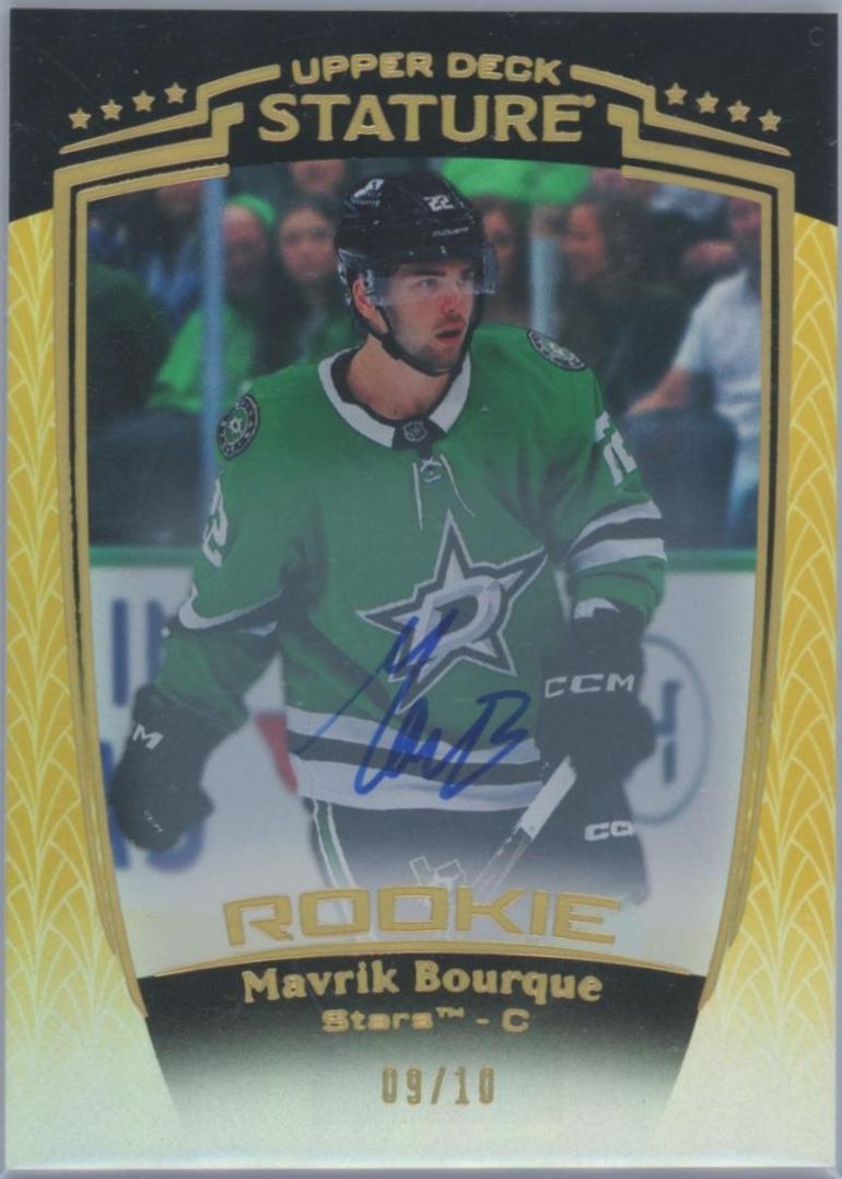Mavrik Bourque [Gold Autograph] #46