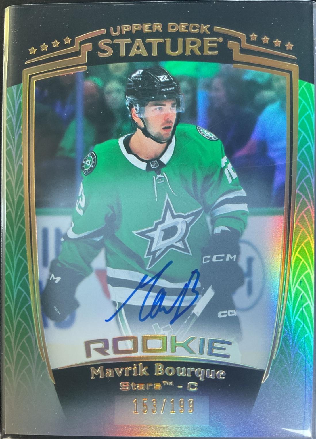 Mavrik Bourque [Green Autograph] #46
