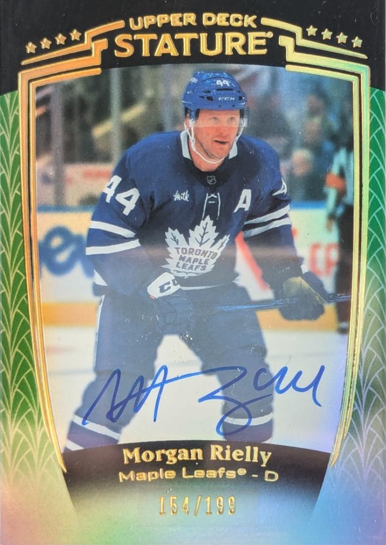 Morgan Rielly [Green Autograph] #4
