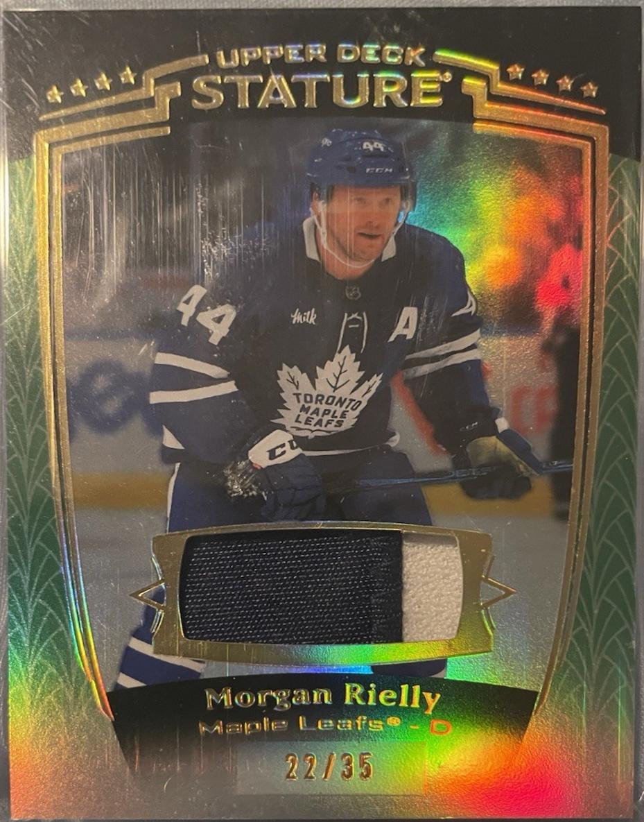 Morgan Rielly [Green Memorabilia] #4