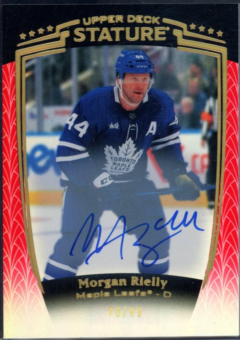 Morgan Rielly [Red Autograph] #4